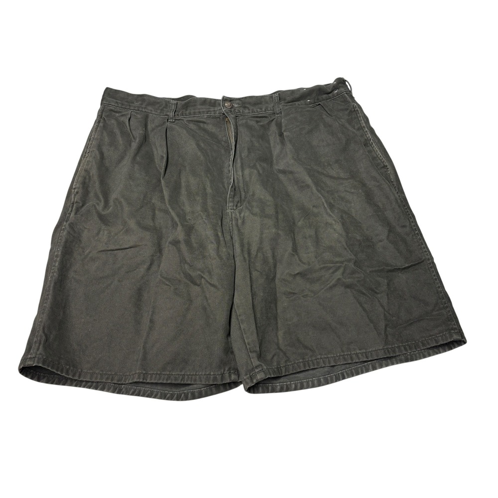 Vintage 90S Polo Ralph Lauren Chino Shorts Mens 38X9 Pleated Green Made in USA